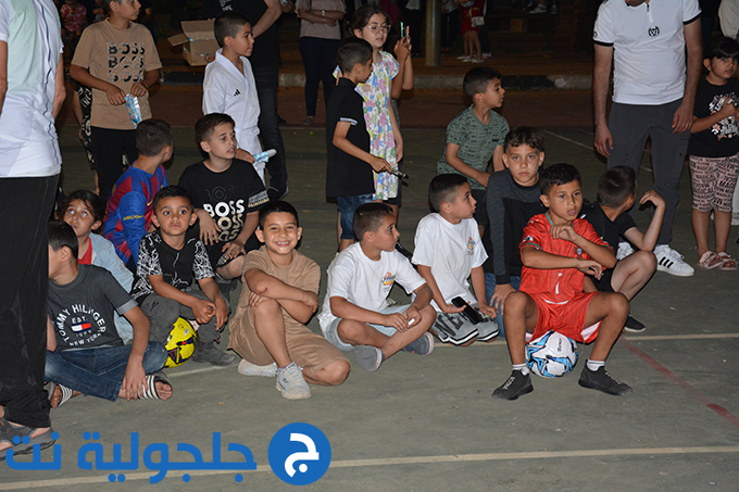 موكب كأس العالم المتجول في جلجولية برعاية جمعية غيث